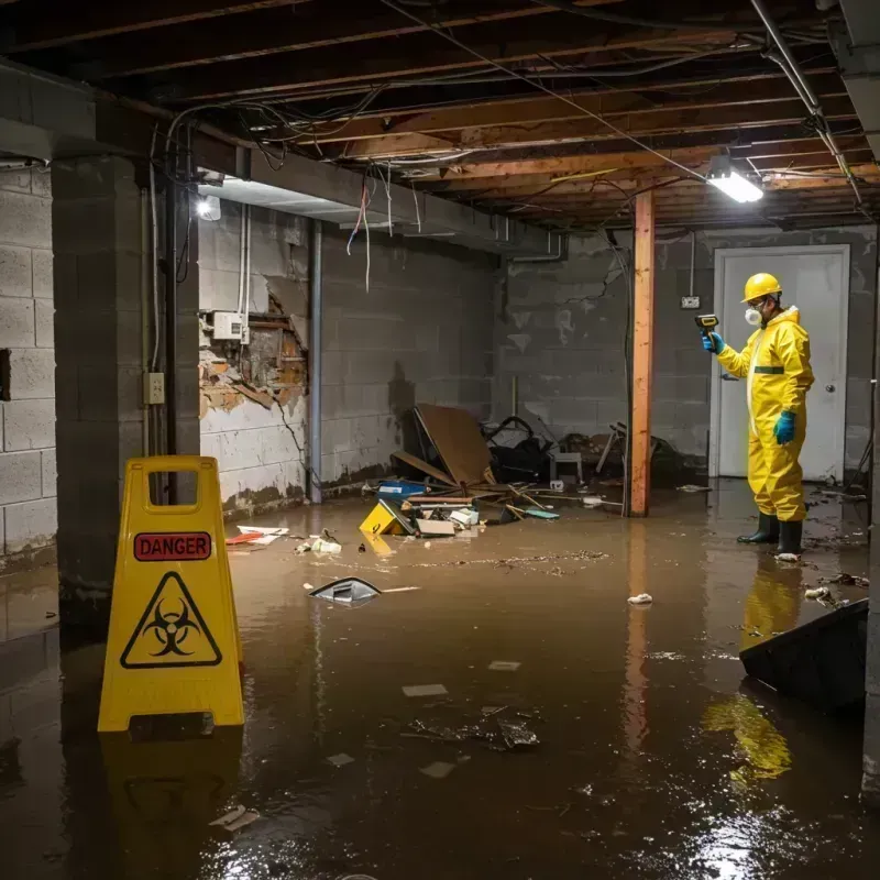 Flooded Basement Electrical Hazard in Northglenn, CO Property